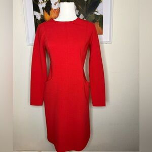 Boden Ribbed Dress with pockets